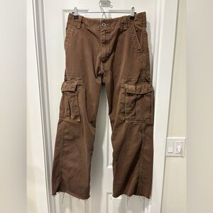 Y2K Levi’s Men's Brown Cargo Pants 33x29 Clear out sale